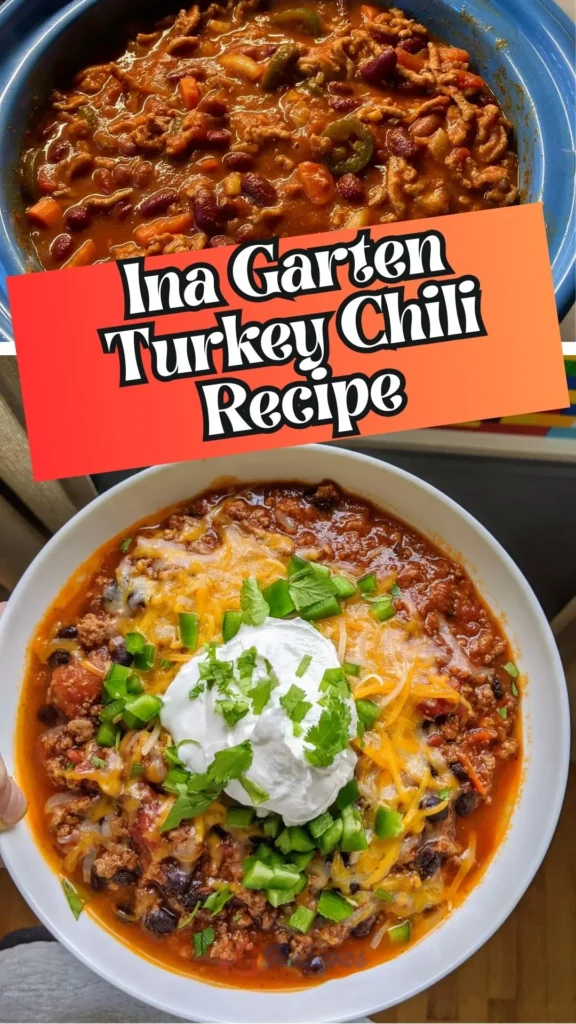 Ina Garten Turkey Chili
