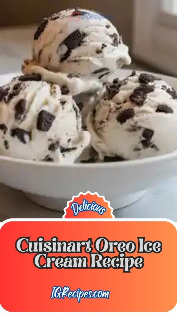 Cuisinart Oreo Ice-Cream