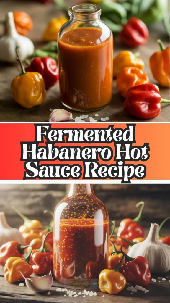 Fermented Habanero Hot Sauce