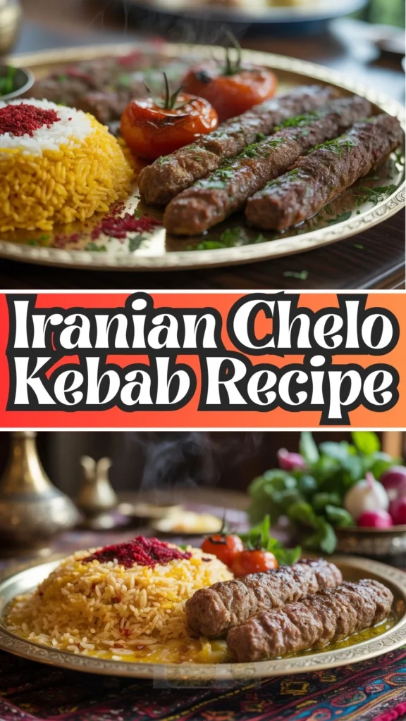 Iranian Chelo Kebab Recipe IG Recipes