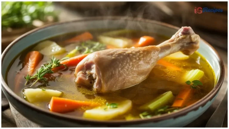 Turkey Drumstick Soup Recipe