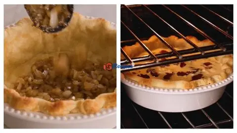 Assemble the Best Quiche Lorraine & Bake Until Golden and Set