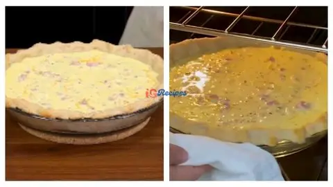 Assemble the Quiche & Bake the Quiche