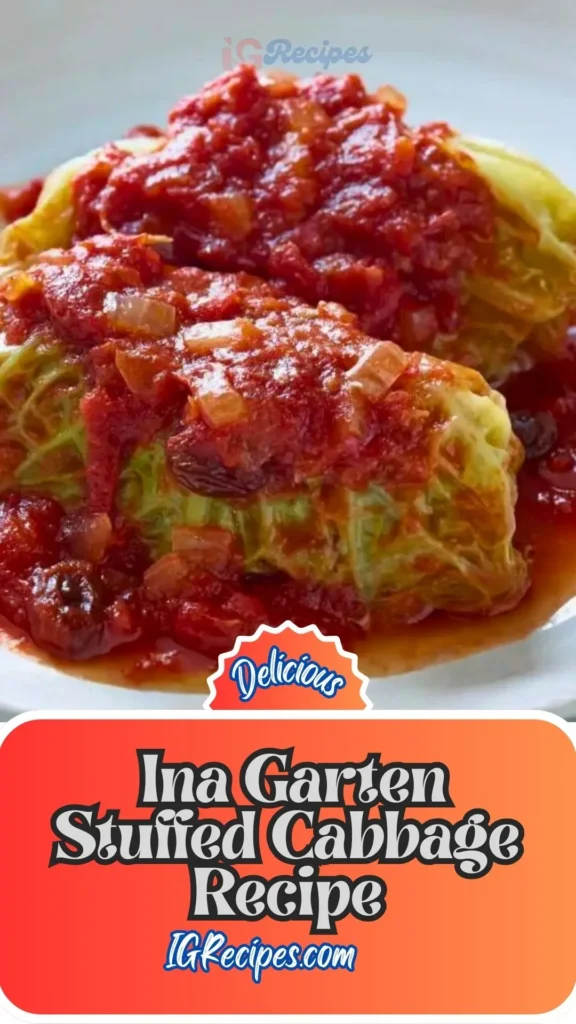 Copycat Ina Garten Stuffed Cabbage Recipe