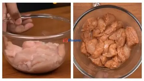 Marinate the Chicken