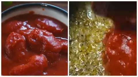 Add Tomatoes and Seasonings & Simmer Sauce Gently