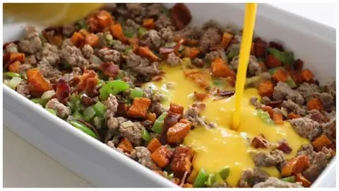 Add toppings and bake