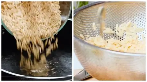 Cook the Orzo Pasta
