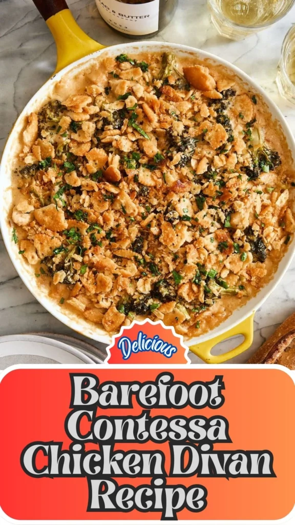 Copycat Barefoot Contessa Chicken Divan Recipe