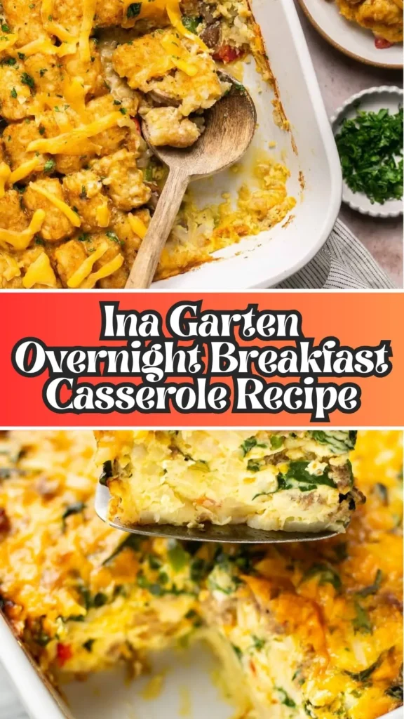 Copycat Ina Garten Overnight Breakfast Casserole Recipe