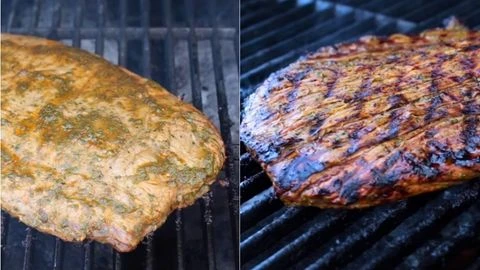 Grill the Steak & Check for Doneness