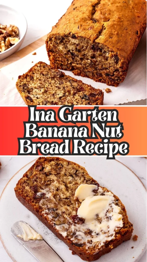 Homemade Ina Garten Banana Nut Bread