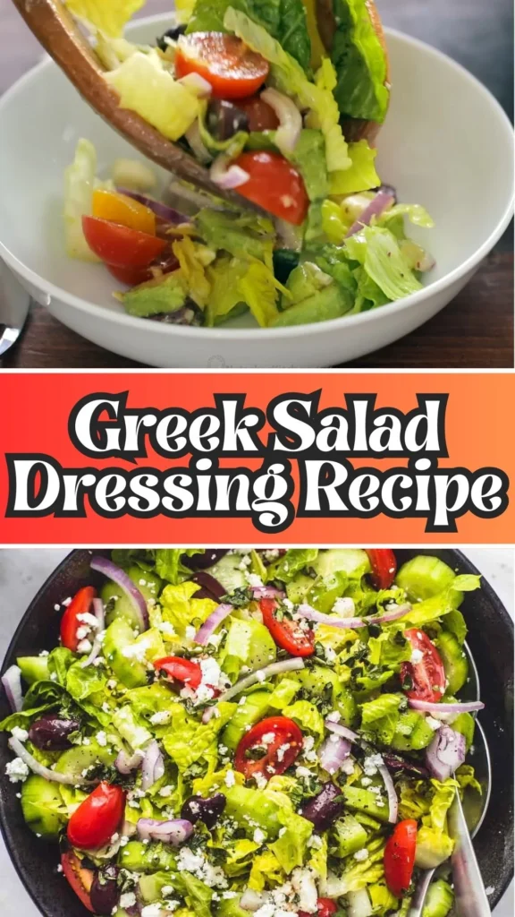 How to make Greek Salad Dressing Recipe