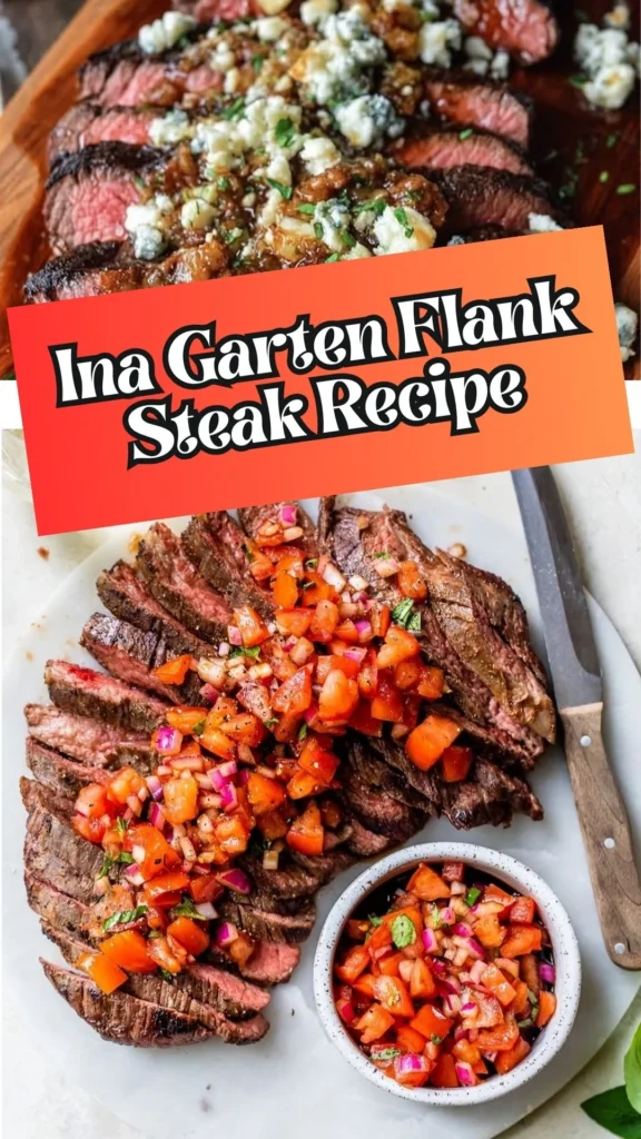 How to make Ina Garten Flank Steak