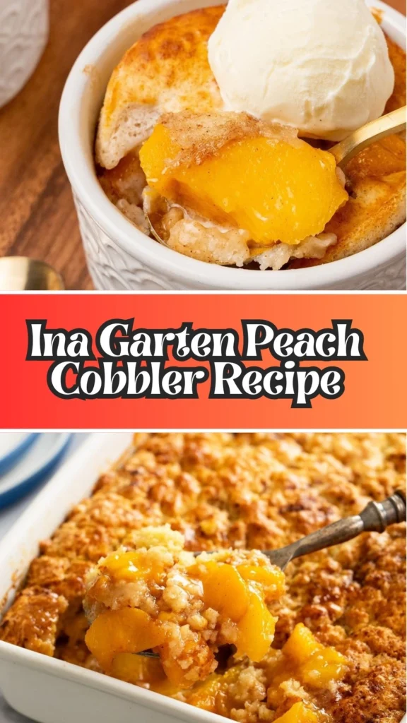 How to make Ina Garten Peach Cobbler