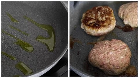 Indent Patties and Start Cooking