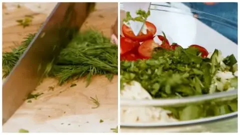 Make the Lemon Herb Dressing