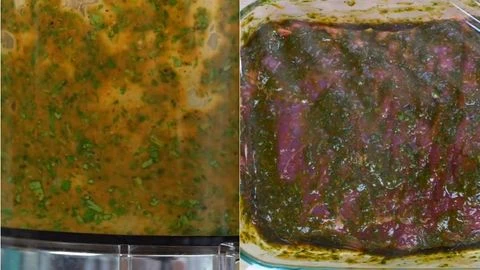 Marinate the Flank Steak & Bring to Room Temperature