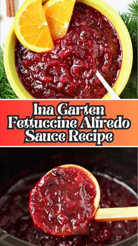 Recipe for Barefoot Contessa Cranberry Sauce