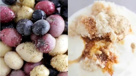 Add Potatoes & Make Horseradish Sauce