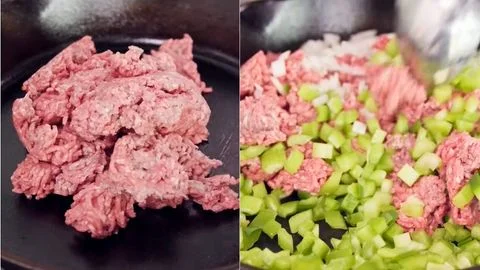 Brown the Meat and Vegetables Together