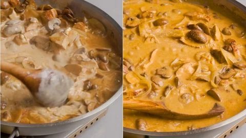 Combine Everything & Finish with Cream