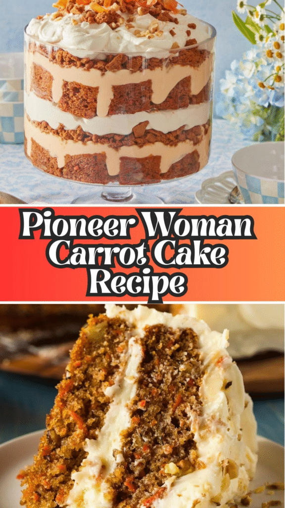 Copycat Pioneer Woman Carrot Cake Recipe