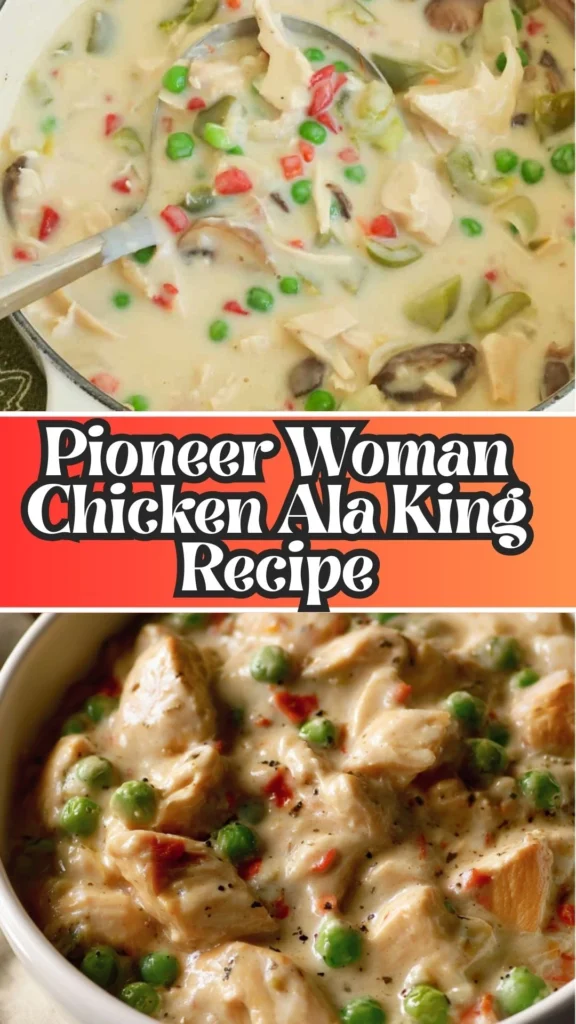 Copycat Pioneer Woman Chicken Ala King Recipe