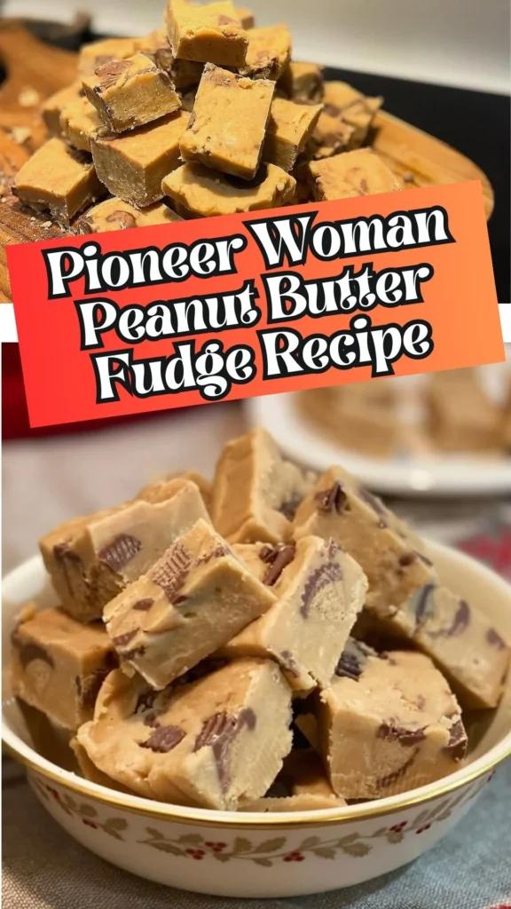 Copycat Pioneer Woman Peanut Butter Fudge Recipe
