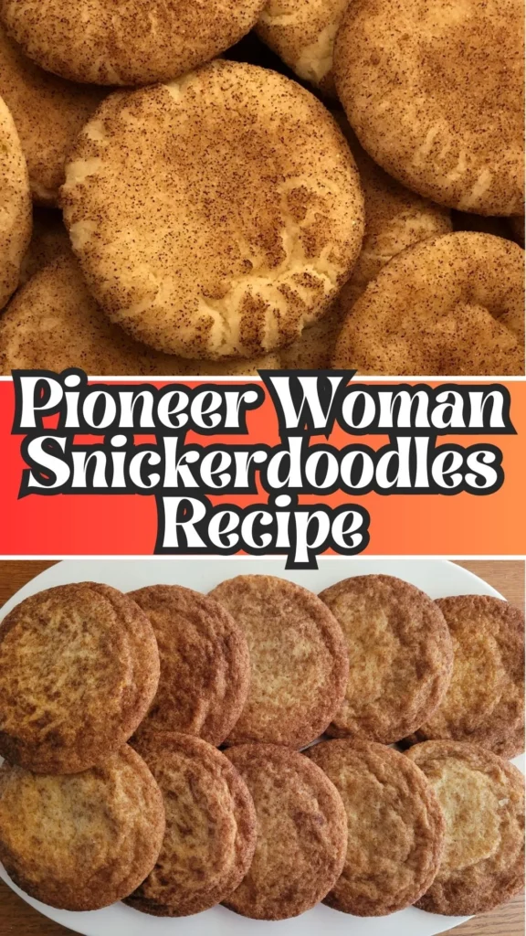 Copycat Pioneer Woman Snickerdoodles Recipe