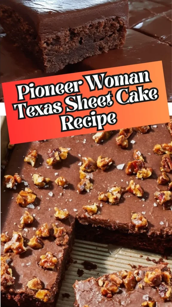 Copycat Pioneer Woman Texas Sheet Cake Recipe