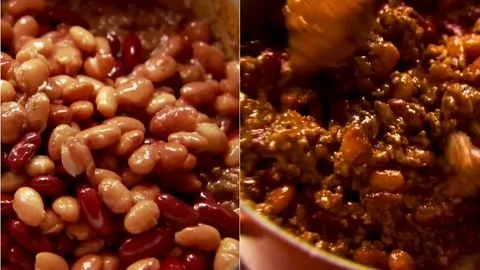 Finish with Beans and Prepare to Serve