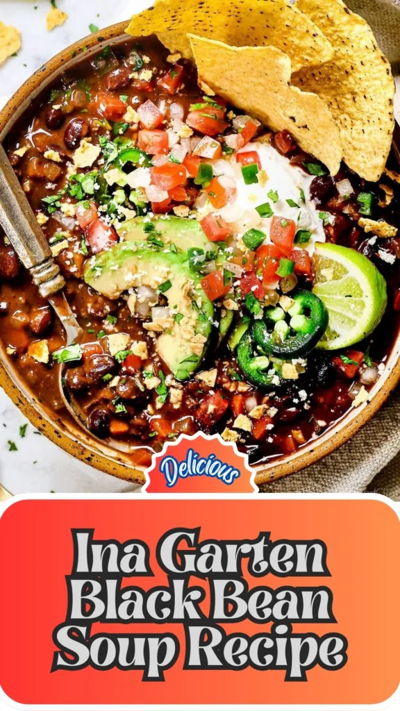 How to make Ina Garten Black Bean Soup