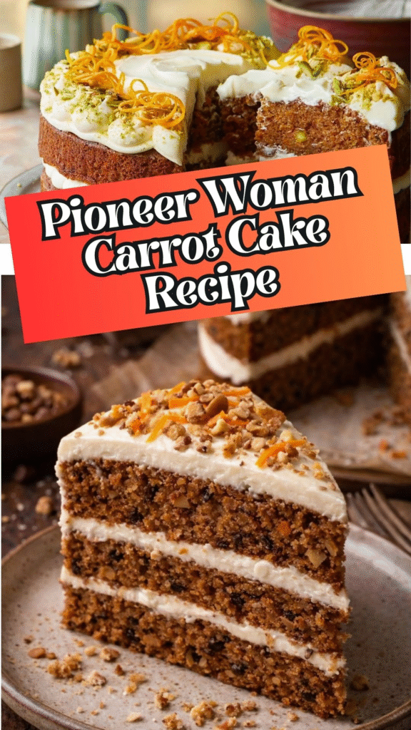 How to make Pioneer Woman Carrot Cake