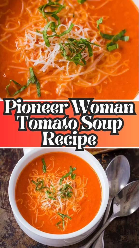 How to make Pioneer Woman Tomato Soup