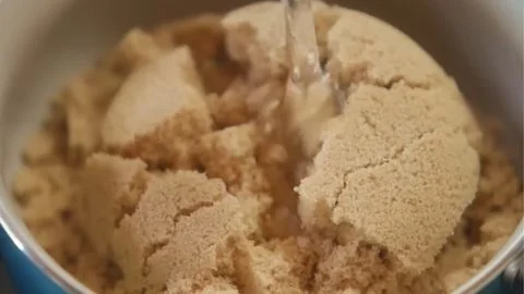 Make the Brown Sugar Syrup