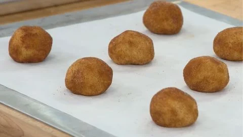 Portion and Roll Dough & Arrange on Baking Sheet