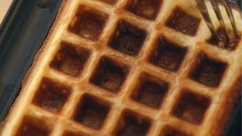 Preheat Your Waffle Iron & Cook the Waffles