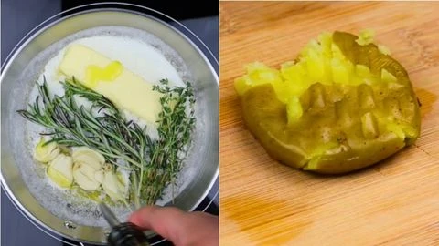 Preheat and Prep & Smash the Potatoes