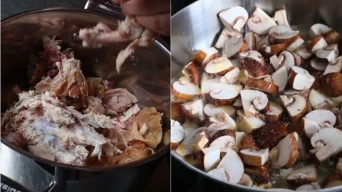 Prepare Your Mise en Place & Sauté the Mushrooms