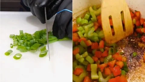 Sauté the Holy Trinity