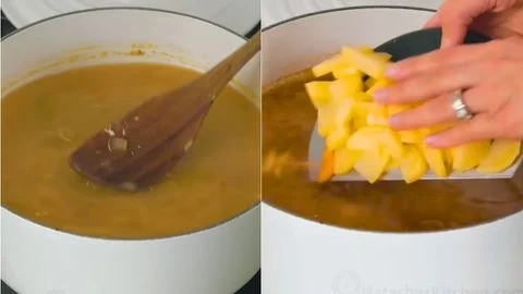 Simmer Low and Slow & Add Vegetables