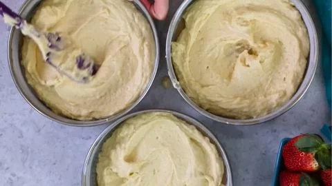 Baking and Cooling the Cake Layers