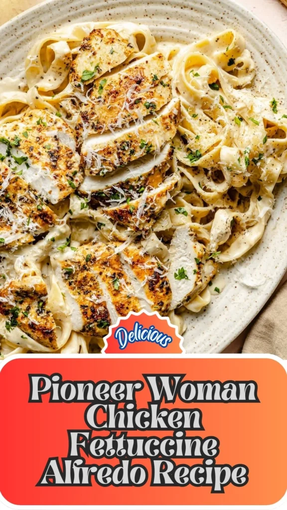 Copycat Pioneer Woman Chicken Fettuccine Alfredo Recipe