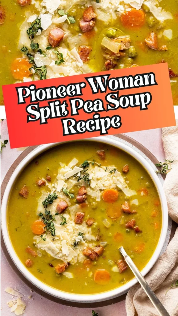 Copycat Pioneer Woman Split Pea Soup Recipe