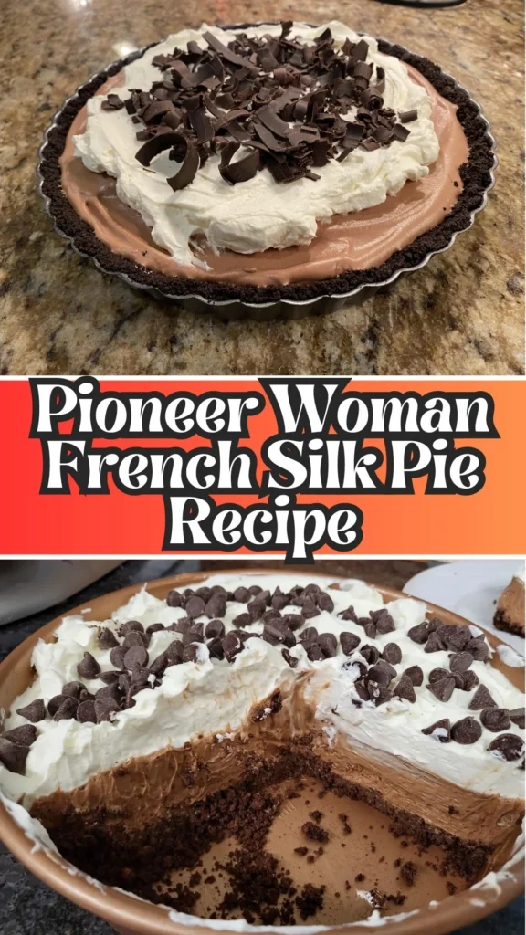 How to make Pioneer Woman French Silk Pie