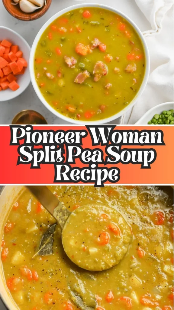 How to make Pioneer Woman Split Pea Soup