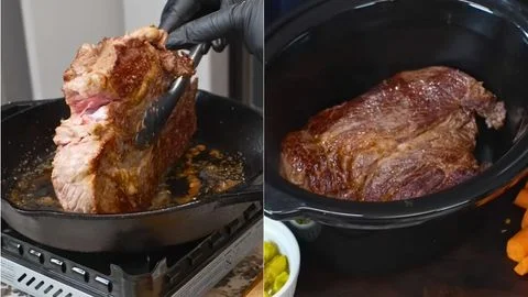 Layer the Slow Cooker & Add the Flavor Boosters