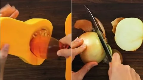 Prepare the Oven and Vegetables & Clean and Cube the Squash