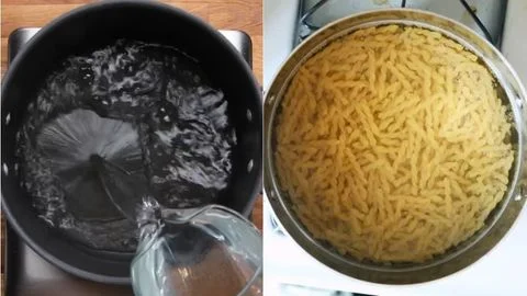 Cook and Cool the Pasta